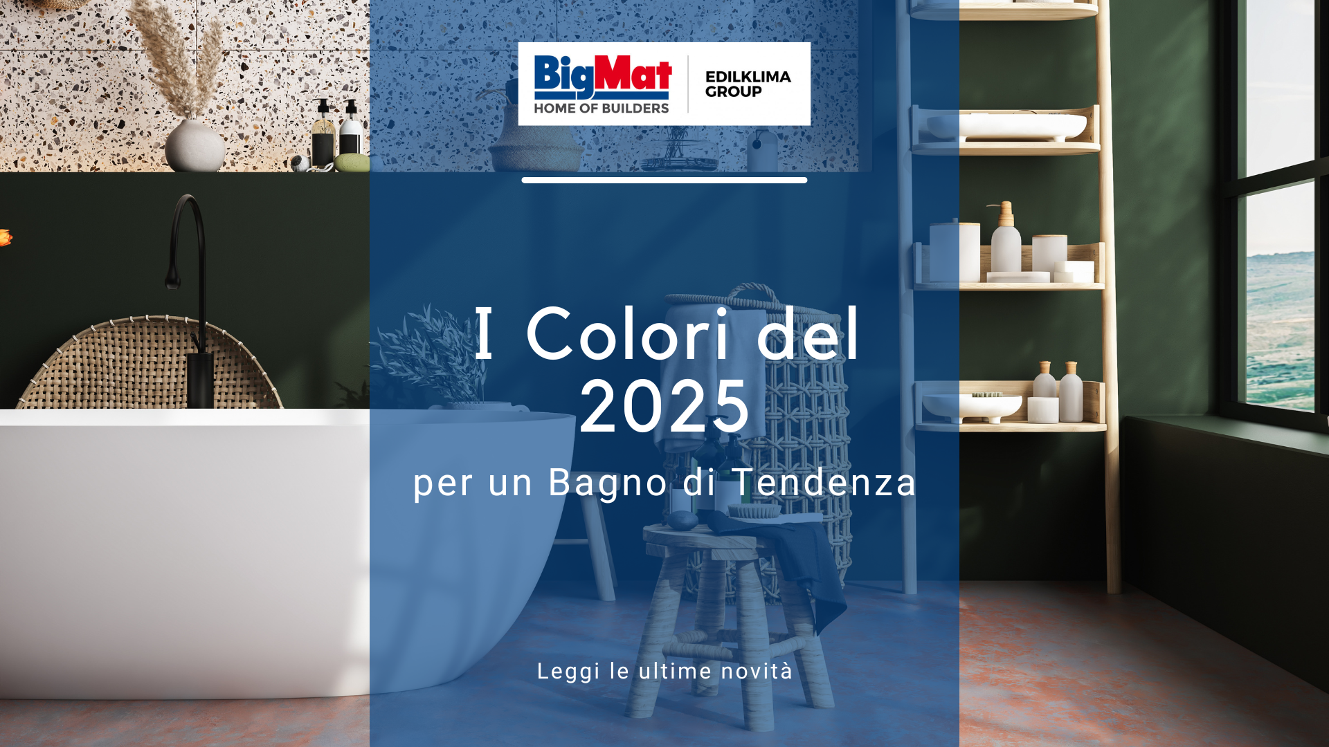 I Colori del 2025 per un Bagno di Tendenza