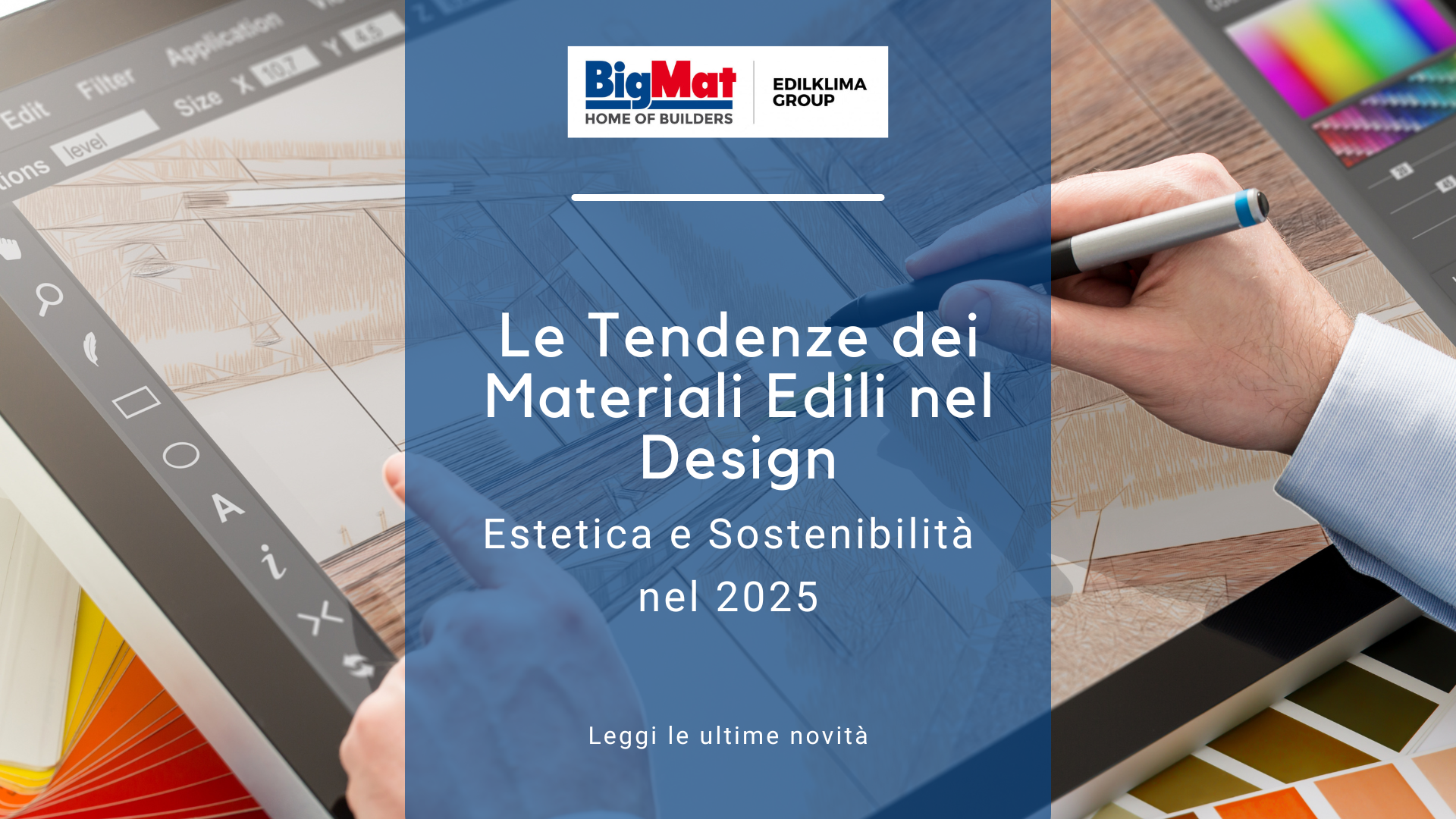 Le tendenze dei materiali edili nel design Estetica e Sostenibilità nel 2025 - cover