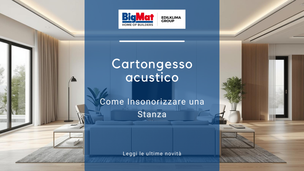 casa completa con cartongesso acustico