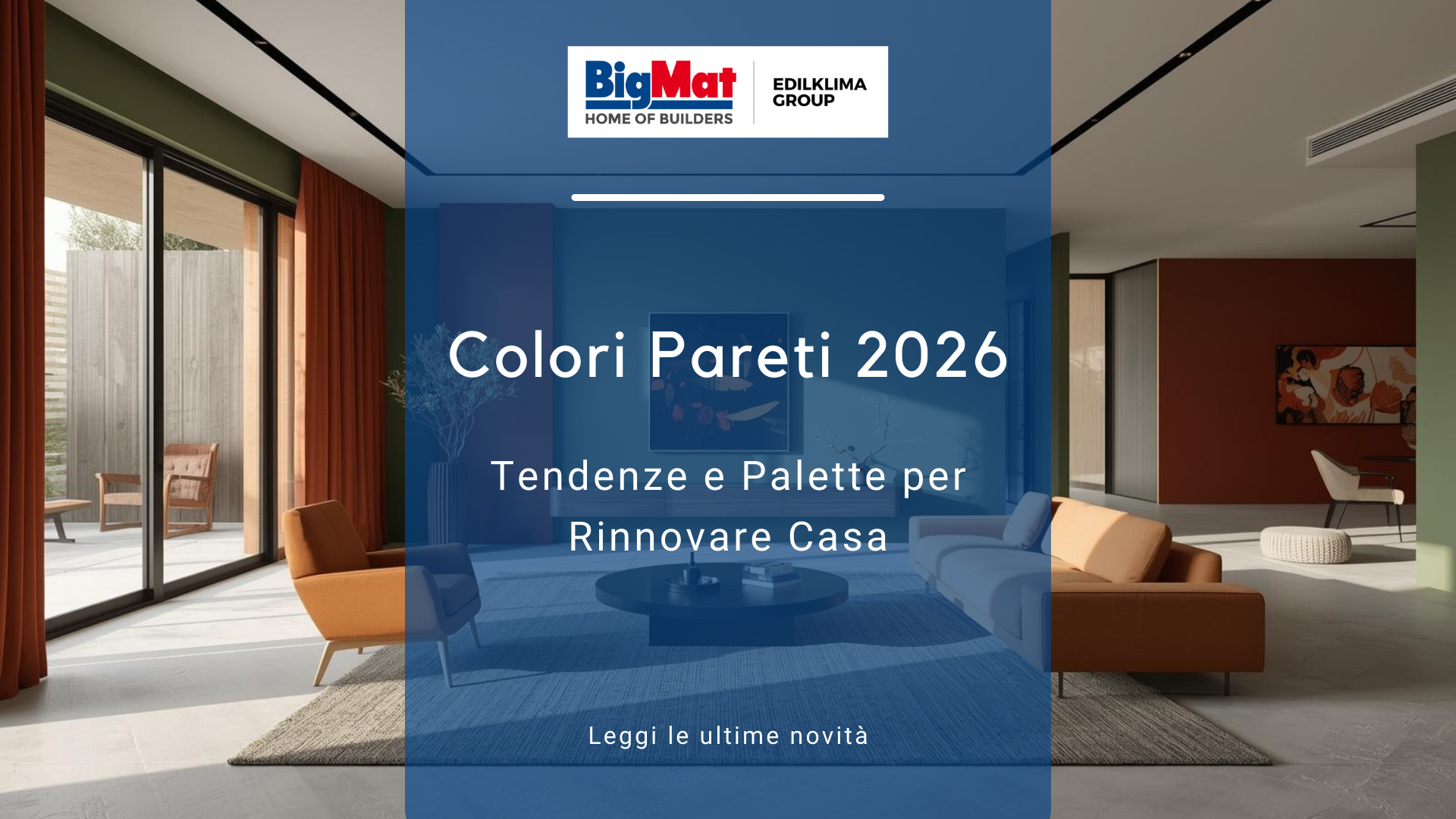 Soggiorno moderno di design con pareti verde muschio e arredi contemporanei, tendenze colori pareti 2026