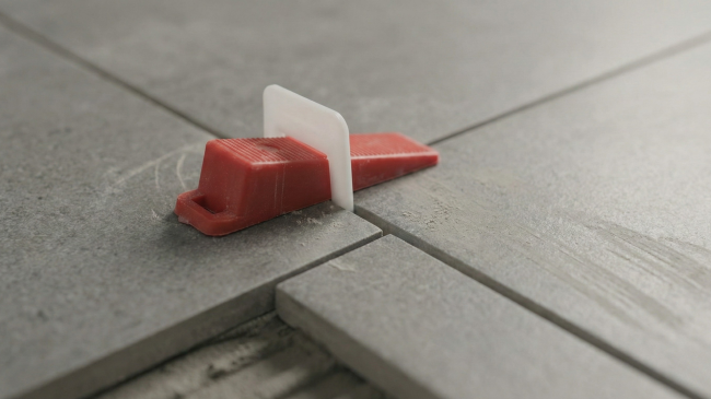 sistema di livellamento per piastrelle per posa grandi formati