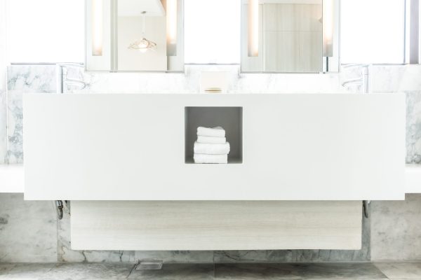 Faucet and Sink Faucet and Sink decoration in bathroom interior